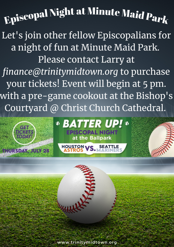 Episcopal Night at Minute Maid Park
