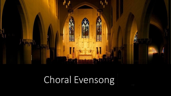 ​Choral Evensong is Sunday, November 26th, 2023 at 5:30 pm in the Main Sanctuary.